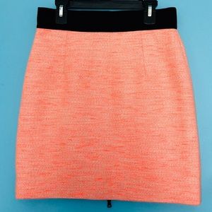 NWT, Milly zip back skirt,